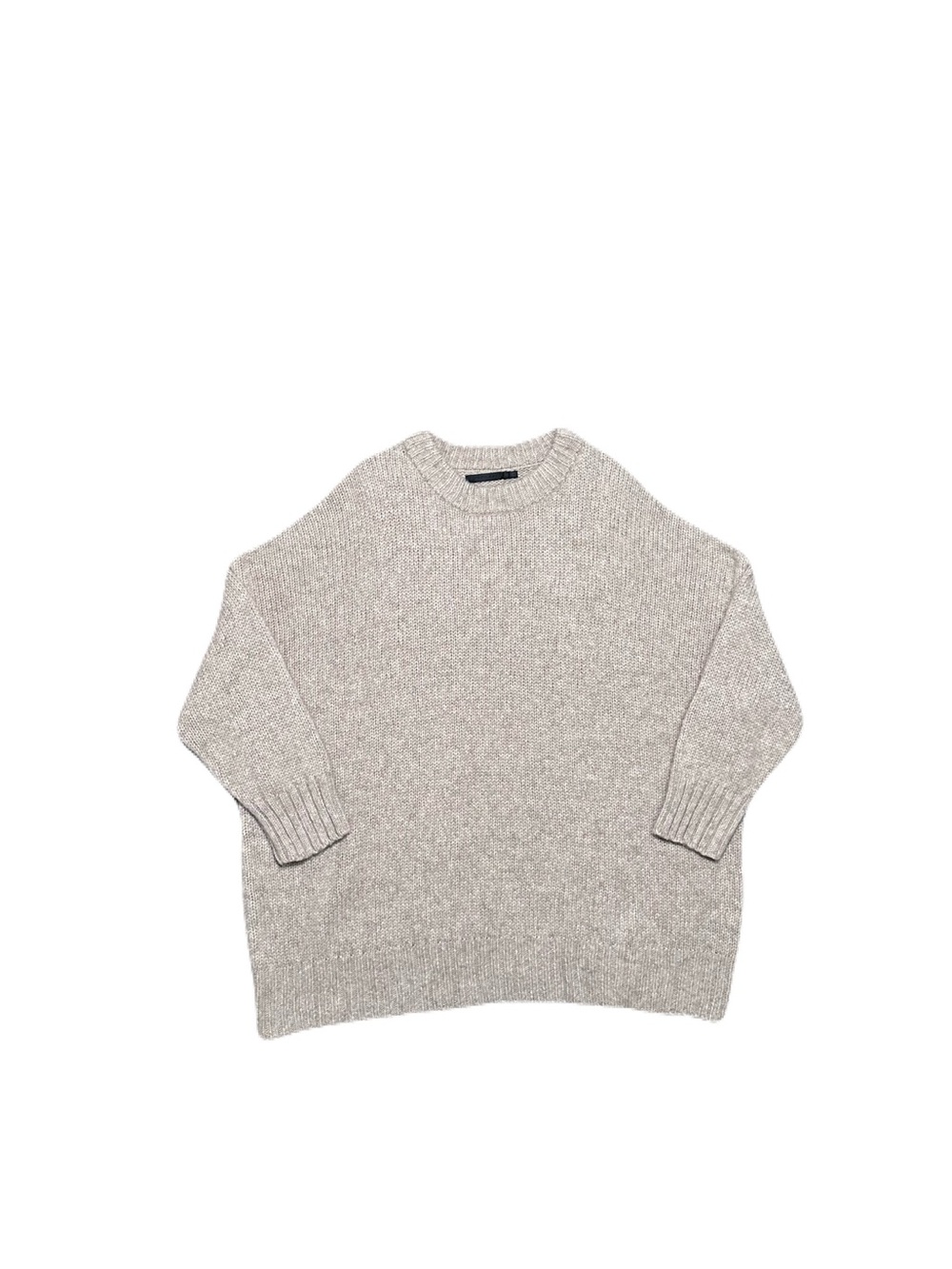 Jenni Kayne Alpaca Cocoon Crewneck Sweater Size XXL Beige